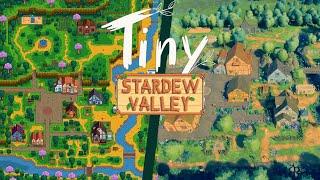 Tiny Glade - Stardew Valley Part 1 - Speed Build + Tour [No Commentary]