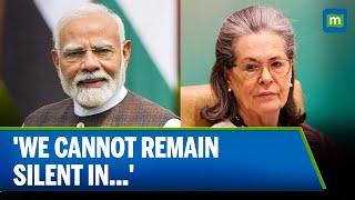 Sonia Gandhi Slams India’s Silence on Israel-Iran Conflict, Calls Strike on Iran ‘Illegal’
