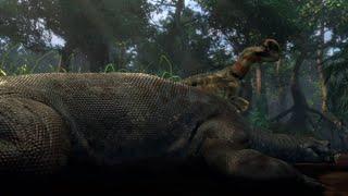 camp cretaceous 5:"Nothosaurus vs dilophosaurus"