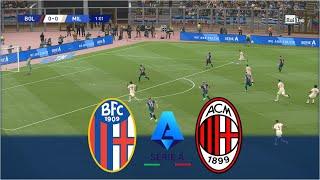 HIGHLIGHTS BOLOGNA v MILAN | Lega Serie A 2021/22 | Realistic Gameplay