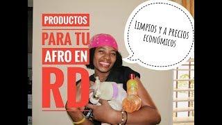 Productos baratos y económicos para tu afro en RD