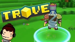 GETTING STARTED IN TROVE!! - Let's Play Trove Ep 1 (Trove Gameplay)