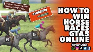 How To Horse Race In GTA5 (1,000,000 Chips)