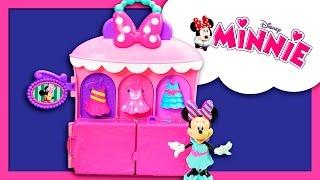 MINNIE MOUSE  Minnie Mouse Sparkle and Spin Fashion Bow-tique Dress Toys Video