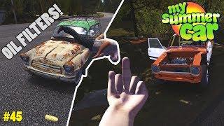 Oil Filters! - Putting the Car Back Together | My Summer Car Beta