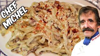 Linguine carbonara