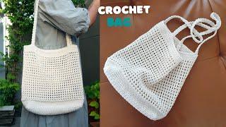 Super Easy and Minimal Crochet Bag | We can create it and give it as a Gift | ViVi Berry Crochet