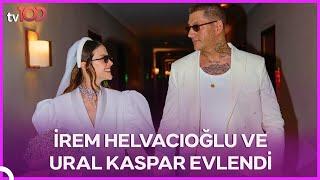 İrem Helvacıoğlu ve Ural Kaspar'ın Nikah Töreninden Çok Özel Görüntüler!