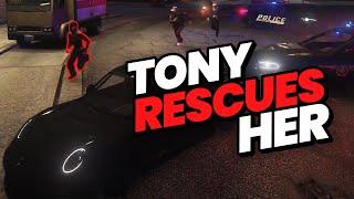 Tony Saves Liya after bank heist gone wrong | GTA 5 RP NoPixel