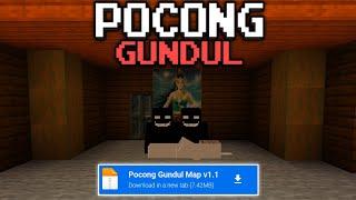 POCONG GUNDUL HORROR MAP (ENDING) | MCPE 1.21+