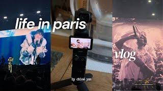 paris vlog | back to vlogging w dji osmo pocket 3, keshi & kygo concert, journaling again (eng subs)