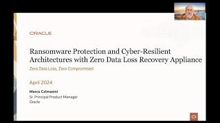 Ransomware Protection and Cyber-Resilient Architectures with Zero Data Loss Recovery Appliance