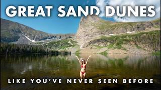 PRISTINE ALPINE LAKES HIDDEN IN THE GREAT SAND DUNES, CO