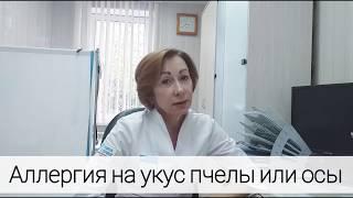 Аллергия на укус пчелы или осы