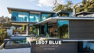 NEW MODERN HOUSE | Blue Heights Dr | Los Angeles (4K)