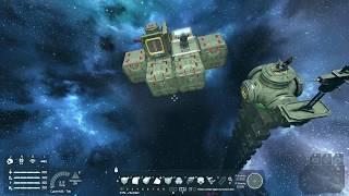 Railgun Test (999m/s) - Space Engineers