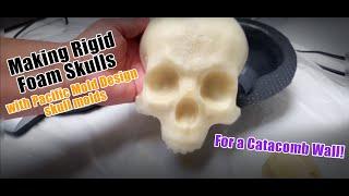 Making Foam Skulls with Pacific Mold Design molds