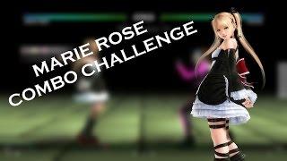 Dead or Alive 5: Last Round | Marie Rose Combo Challenge [60 FPS]