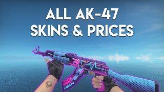 All AK-47 Skins Showcase + Prices *2018* - CS:GO