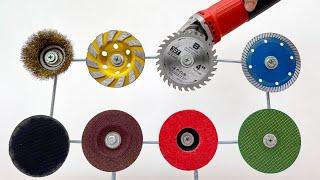 TOP 10 Cutting Discs and Angle Grinders! Useful DIY Ideas Everyone Should Know