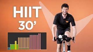 HIIT en 30 minutos, clase completa ciclo indoor Bestcycling