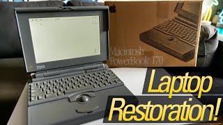 Restoring an In-Box Apple PowerBook from 1991!