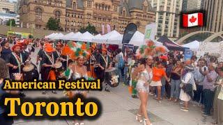 Canada Toronto 4Kpan American Festival walking tour