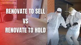 Should you sell or hold after renovating an investment property?