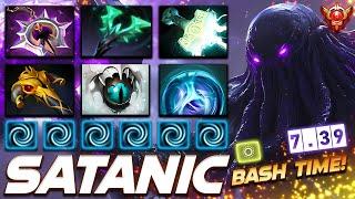 Satanic Faceless Void 7.39 Bash Time - Dota 2 Pro Gameplay [Watch & Learn]