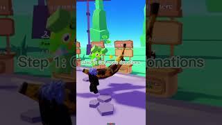 How to Get More Robux in #plsdonate #roblox #shorts