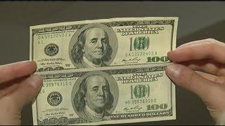 How to spot counterfeit money