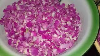 Preparation of rose jam