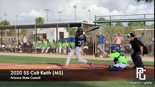 2020 SS Colt Keith (MS), Arizona State Commit