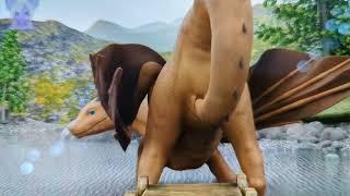 Dragon bum vore
