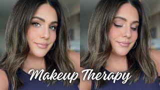 No Talking!! Relaxing Makeup Therapy Series COOL TONE HOLIDAY MAKEUP