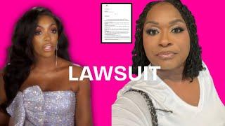 Porsha Williams Real Housewives of Atlanta | THREATENS Blogger with Lawsuit TO PAY HER MORTGAGE