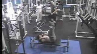 Backflip Asswhip in a gym