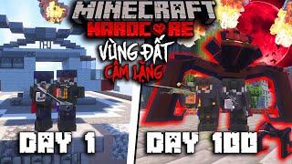 MÌNH SINH TỒN 100 NGÀY TRONG MINECRAFT VÙNG ĐẤT CÂM LẶNG CÙNG VỚI DƯƠNG RECORD!!