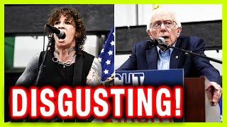 UNHOLY Lyrics Ignite FIRESTORM at Bernie Sanders RALLY!!!