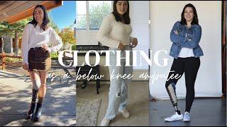 Clothing as a Below Knee Amputee