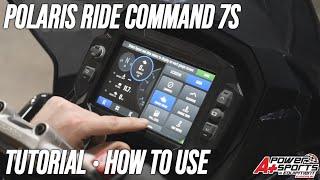 2021 Polaris Ride Command 7S Glove Touch Display Overview, Tutorial, Tips, How to Use!