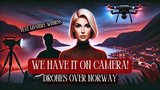 Mysterious Drones That Only Fly at Night: Real Footage from Norway!