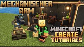 Mechanischer Arm in Minecraft? - Create mod Tutorials - [modded Minecraft für Anfänger] Ep012