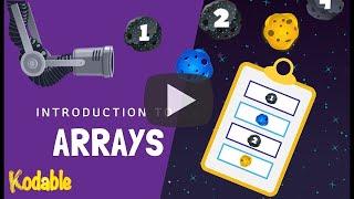 What are Arrays? Coding for kids | Kodable