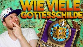 Unendlich Gottesschilde und geile Stats - Hearthstone Schlachtfeld