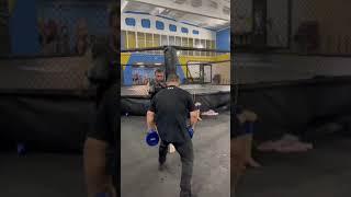 Coach Javier Mendez Show he still has moves with Magomed Kurbaitaev