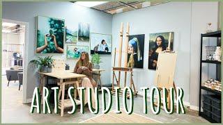 Tidy Art Studio Tour - Welcome to my Studio