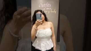 Brown skin girl trying genz outfits. which is your favorite one?⋆⭒˚.⋆ #shorts #hauls #summer