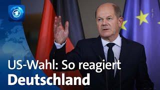 US-Wahl: Scholz gratuliert Trump zum voraussichtlichen Wahlsieg