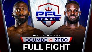 (HD FULL FIGHT) Cedric Doumbe vs Jordan Zebo | PFL Paris (Walkout, Intros, KO, & Interview)